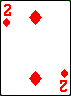 2 of diamonds