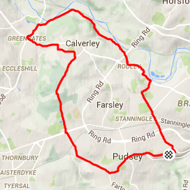 Day 11 Strava route