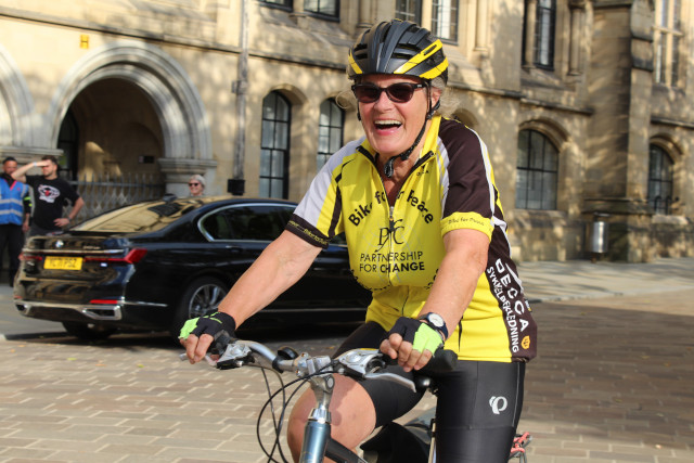 Tordis arriving in Bradford
